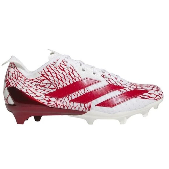 Adidas Adizero Electric Men Football Cleats White Red IH8571 NEW main image 5